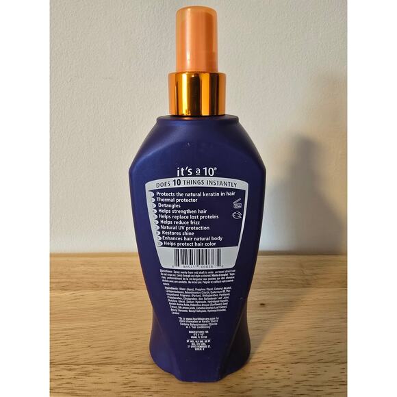 It’s a 10 Miracle Leave-In Plus Keratin 10oz Jumbo Leave In Conditioner Spray - Picture 2 of 2